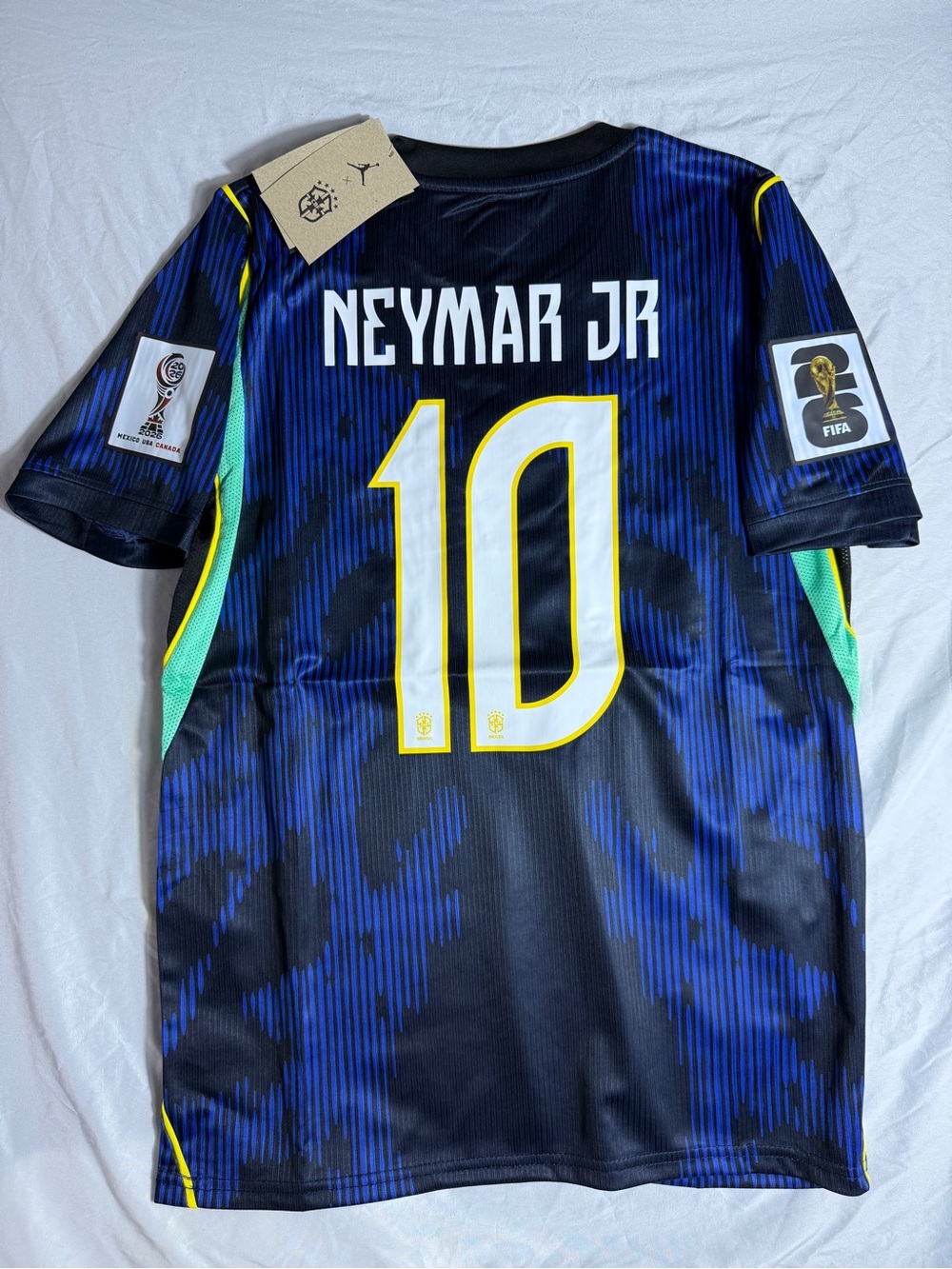 Brazil Away Jersey 2026 World Cup Neymar Jr 10# NWT # Adult size